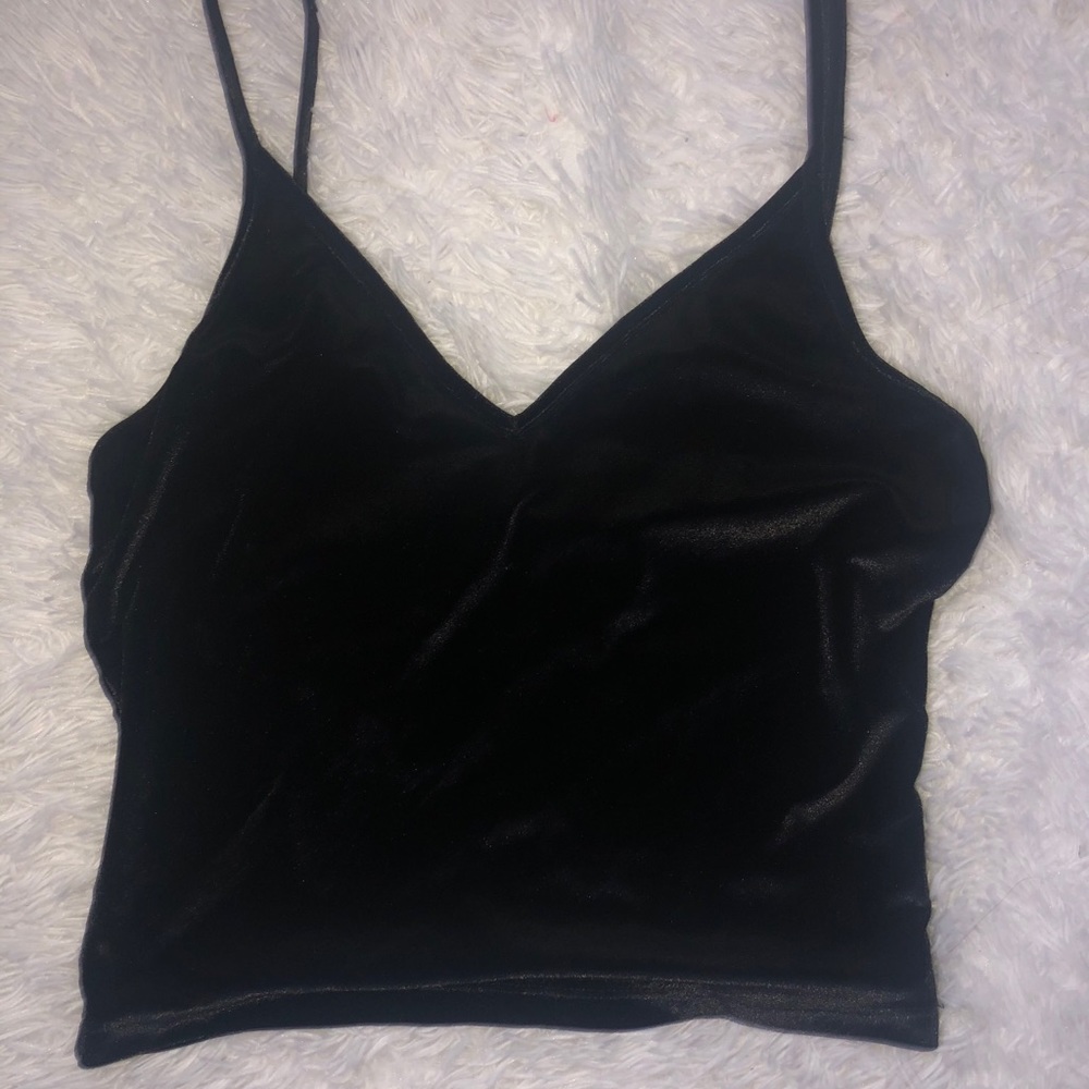 Velvet tank top